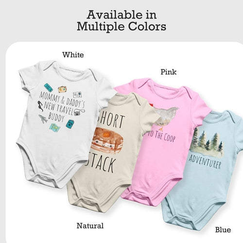 Snacks Food Foodie - Baby Boy Girl Clothes Infant Bodysuit Funny Cute