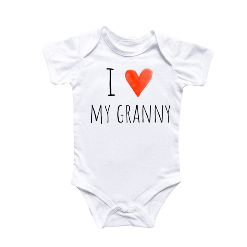 Granny Grandma - Baby Boy Girl Clothes Infant Bodysuit Funny Cute