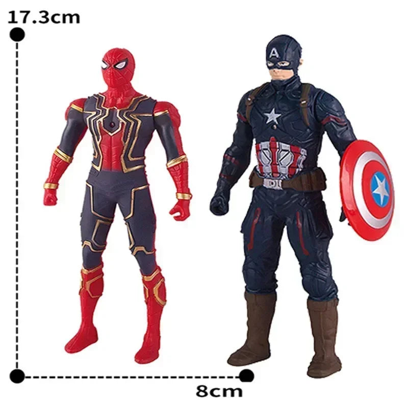Marvel Anime Action Figures Set for Kids-1