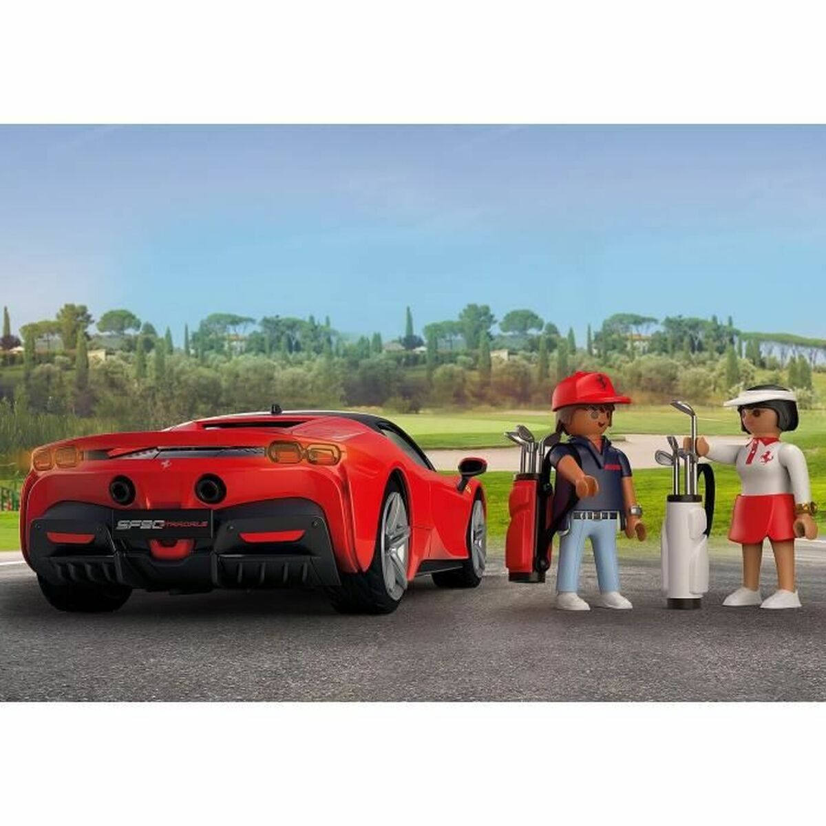 Toy car Playmobil Ferrari SF90 Stradale-1