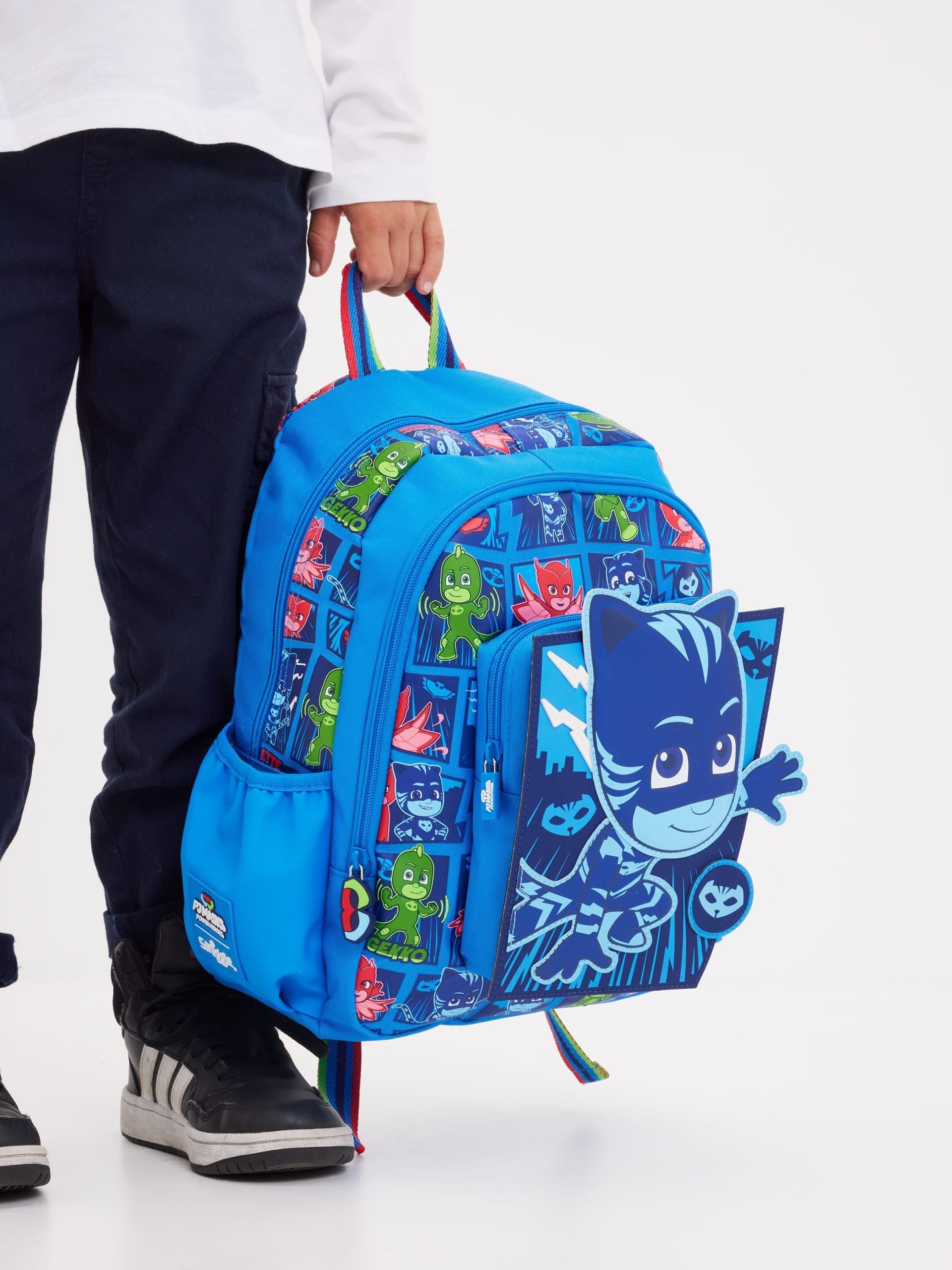 Smiggle - PJ Mask Junior Kapşonlu Sırt Çantası-1