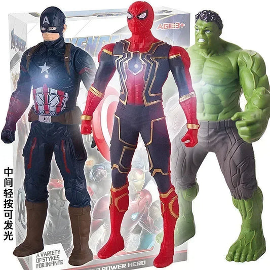 Marvel Anime Action Figures Set for Kids-0