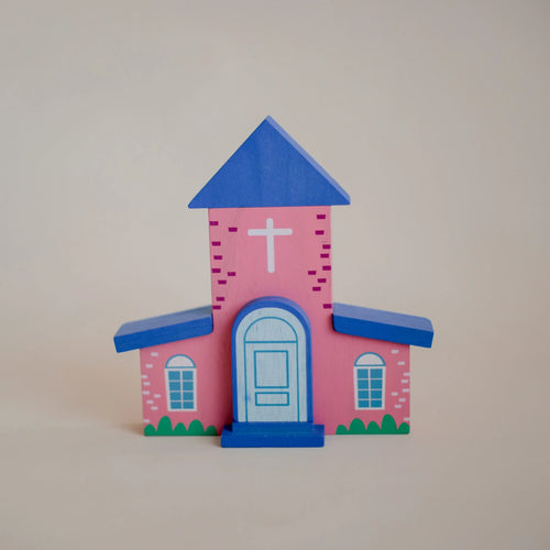 Street Buildings Set Of 4