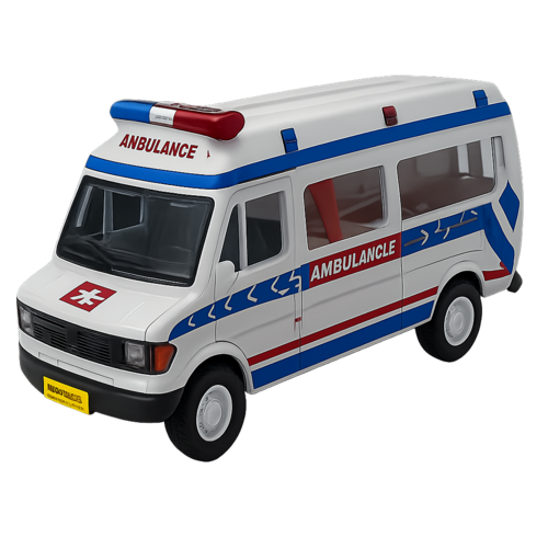 Toy Ambulance Vehicle for Kids – Emergency Medical Service